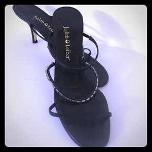 Pretty Judith Leiber party shoe.